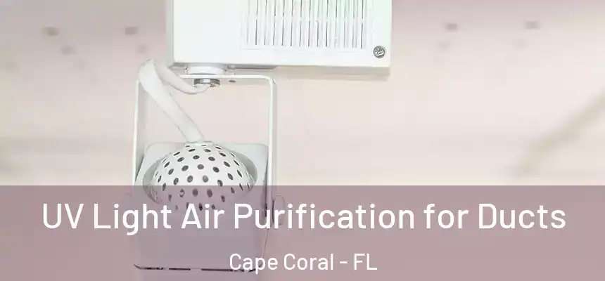  UV Light Air Purification for Ducts Cape Coral - FL